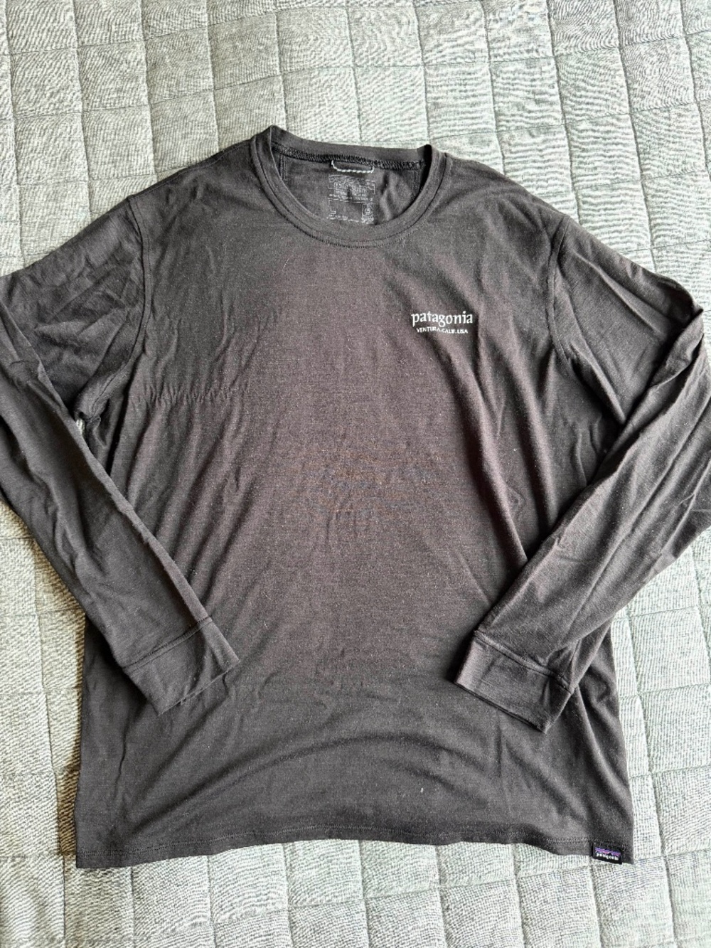 Patagonia Men's Long-Sleeved Capilene Cool Merino Graphic Shirt Long Sleeve - L